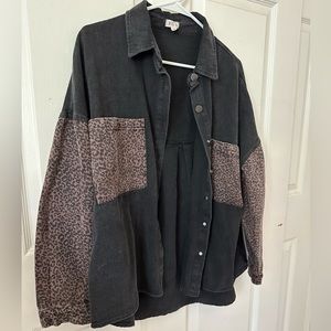 POL Black Denim Jacket